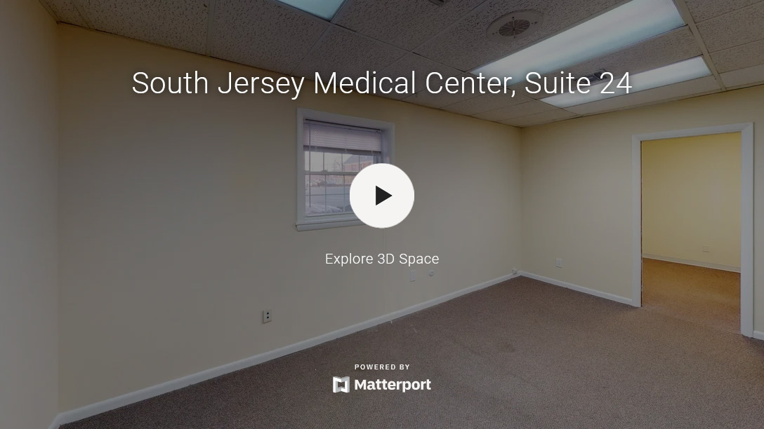 Virtual Tour - South Jersey Medical Center, 1401 Marlton Pike East, Suite 24, Cherry Hill, NJ