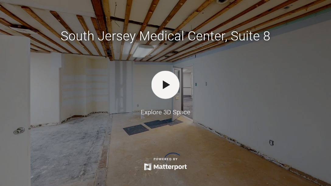 Virtual Tour - South Jersey Medical Center, 1401 Marlton Pike East, Suite 8, Cherry Hill, NJ